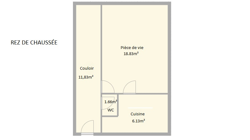 Maison Bernis 2 chambres 117m²