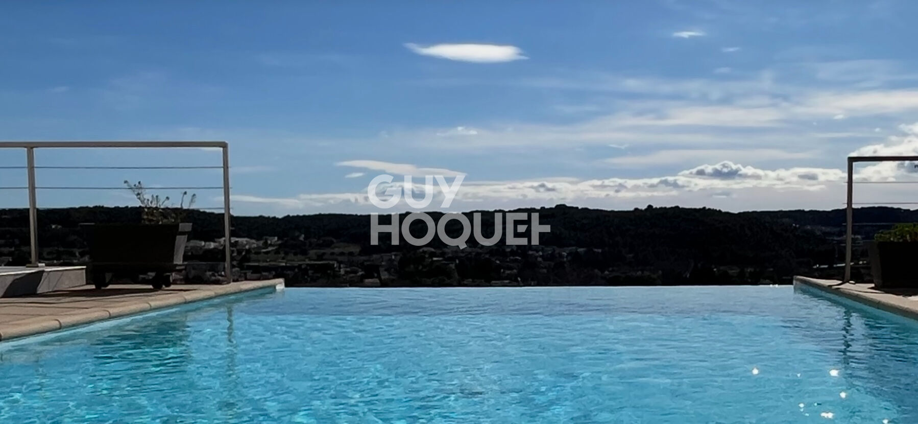 Maison Caveirac - Vue exceptionnelle avec piscine