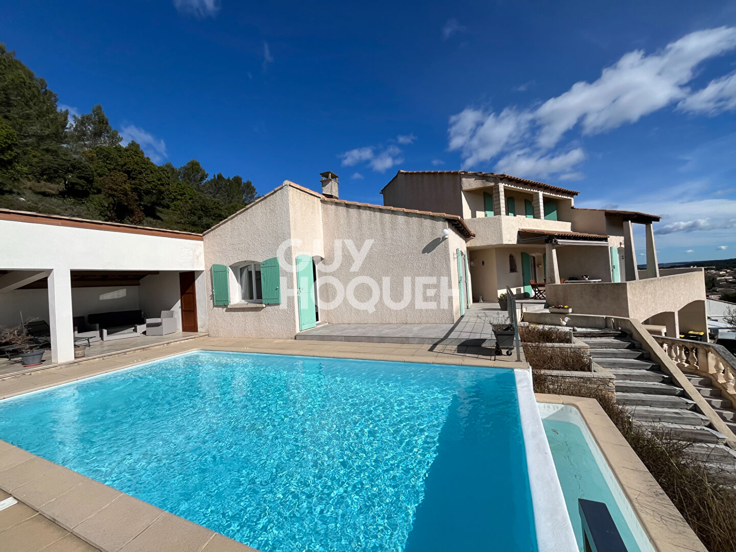 Maison Caveirac - Vue exceptionnelle avec piscine