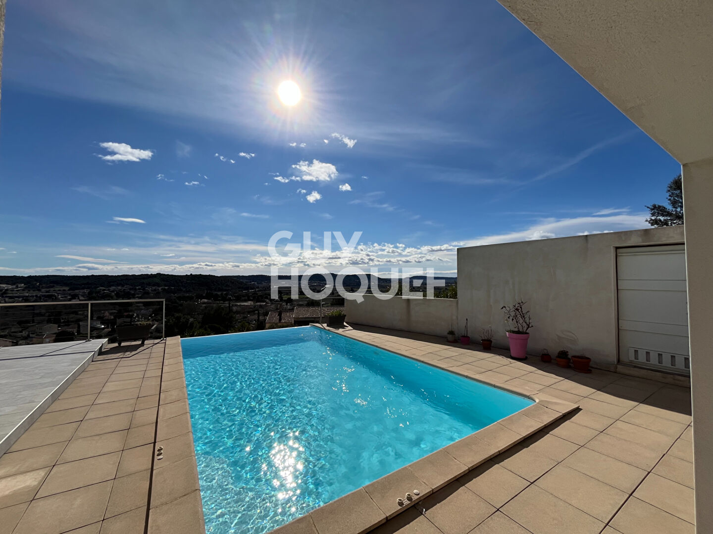 Maison Caveirac - Vue exceptionnelle avec piscine