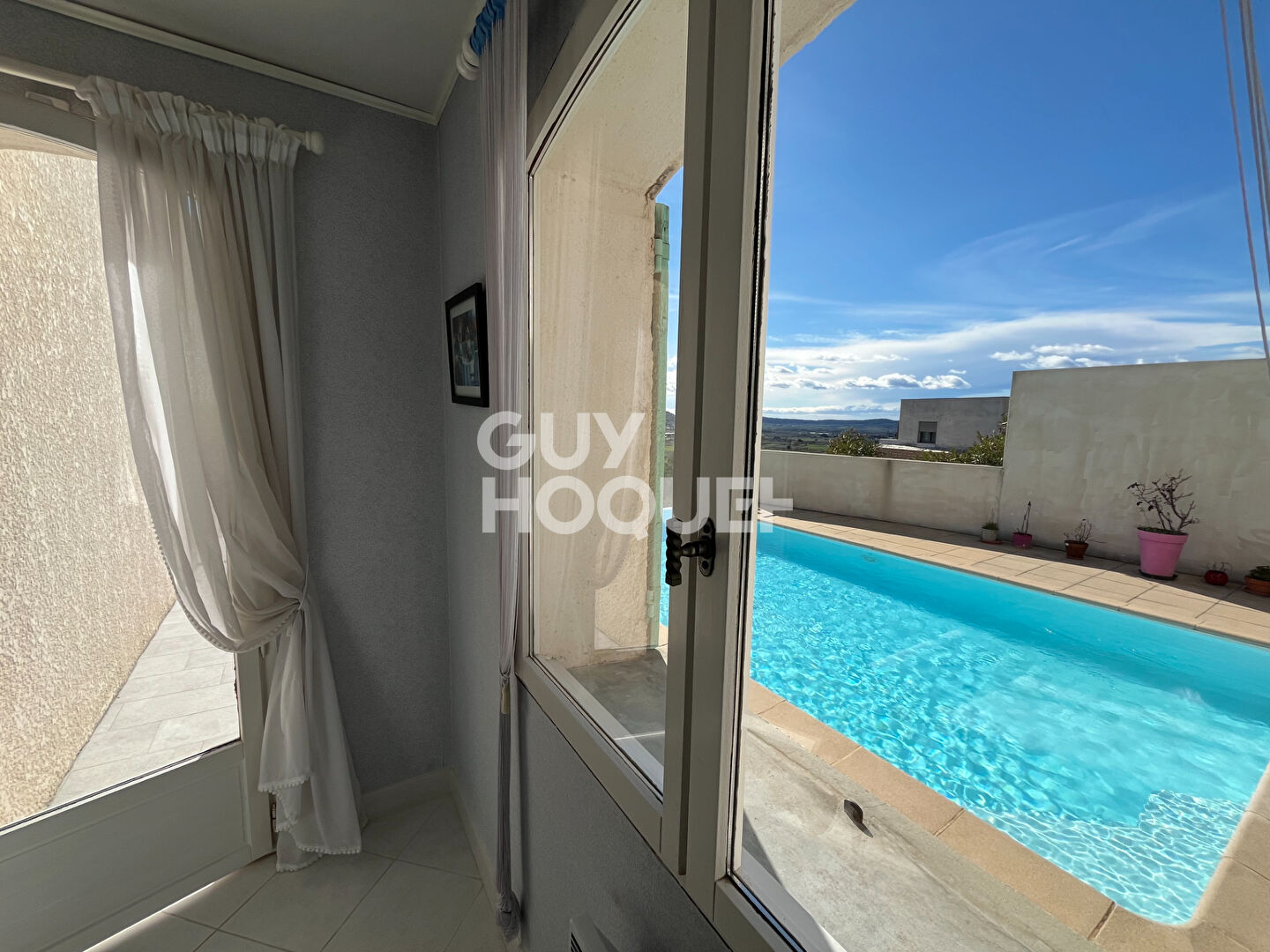 Maison Caveirac - Vue exceptionnelle avec piscine