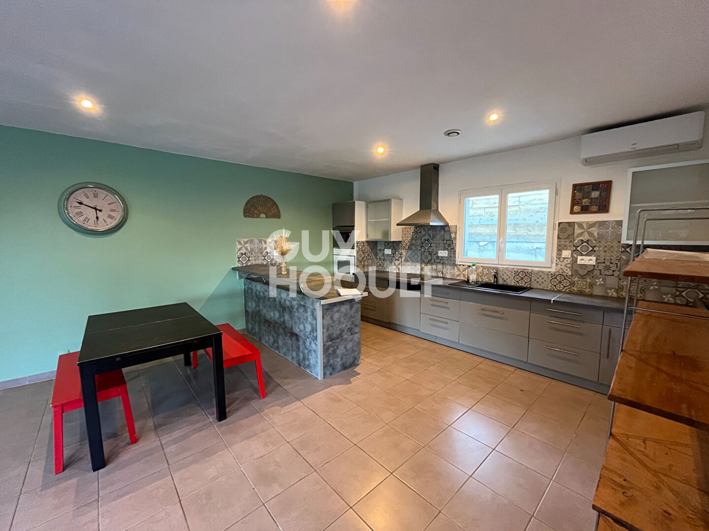 Maison 4 pièces à vendre à Calvisson - Garage et jardin