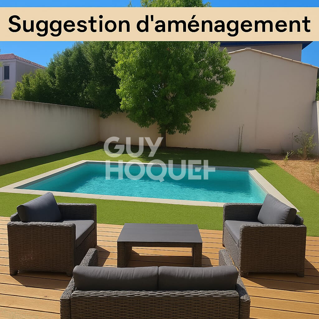 Maison Saussan T5 + Jardin + garage