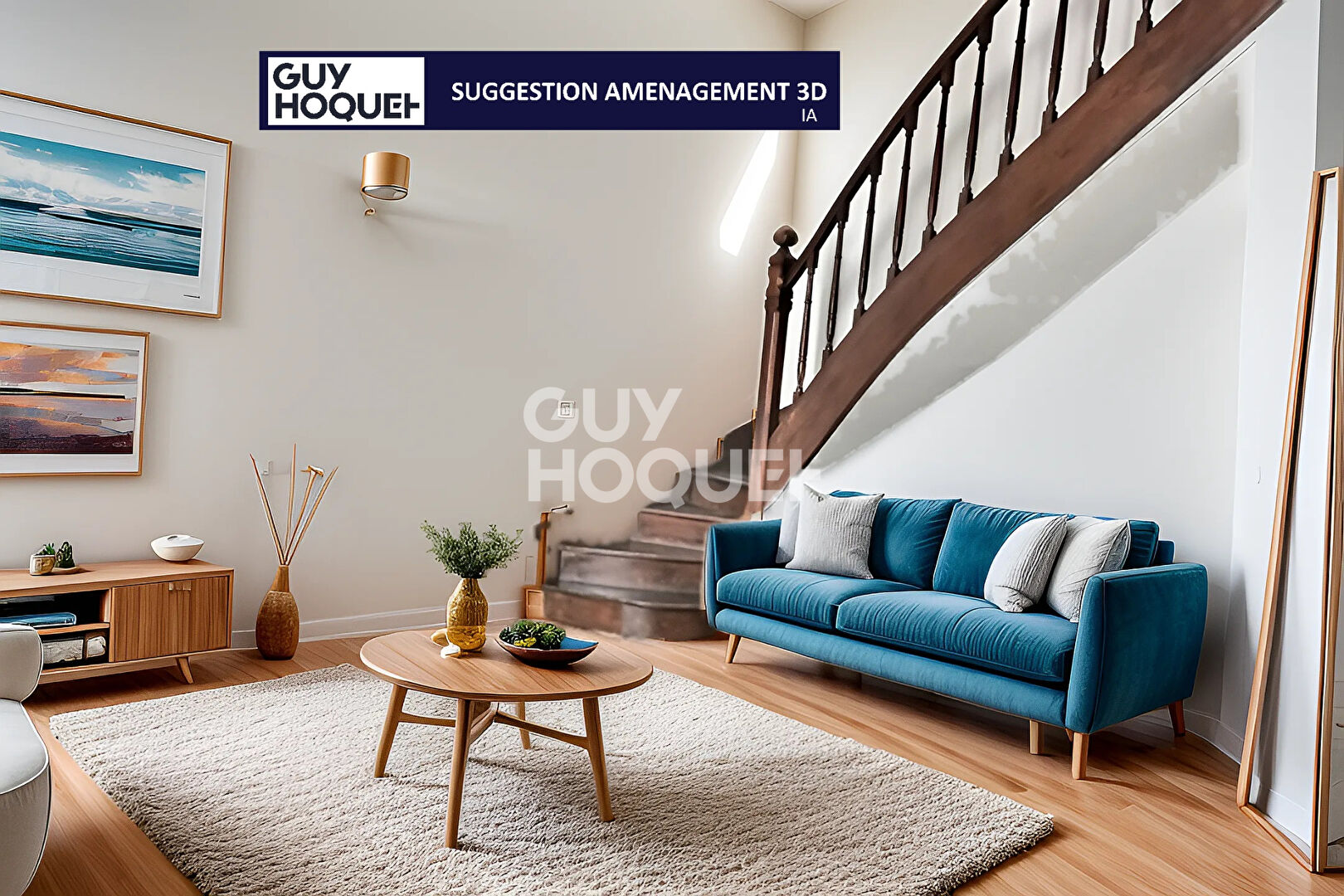 MAISON INDEPENDANTE  T2 48 m² + TERRASSE et Jardinet