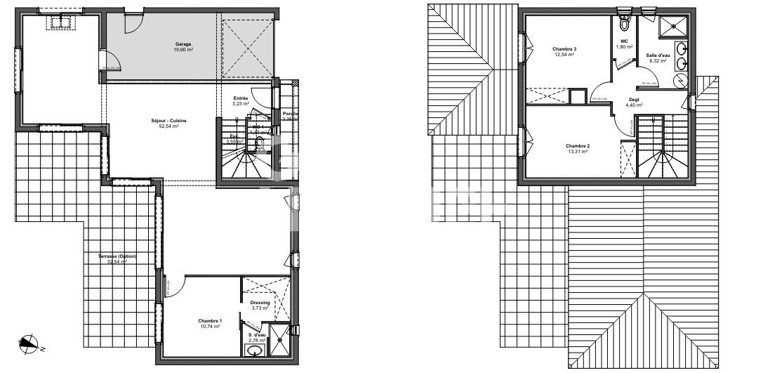 Maison  neuve 4 pièce(s) 116.35 m2