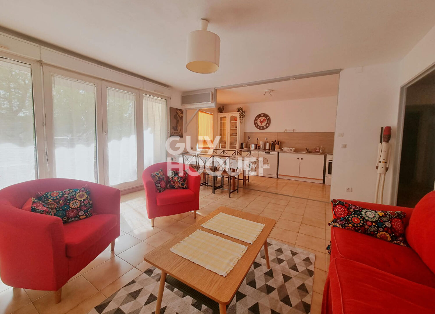 Appartement Montpellier ouest - 4 pièce(s) 80 m2- garage