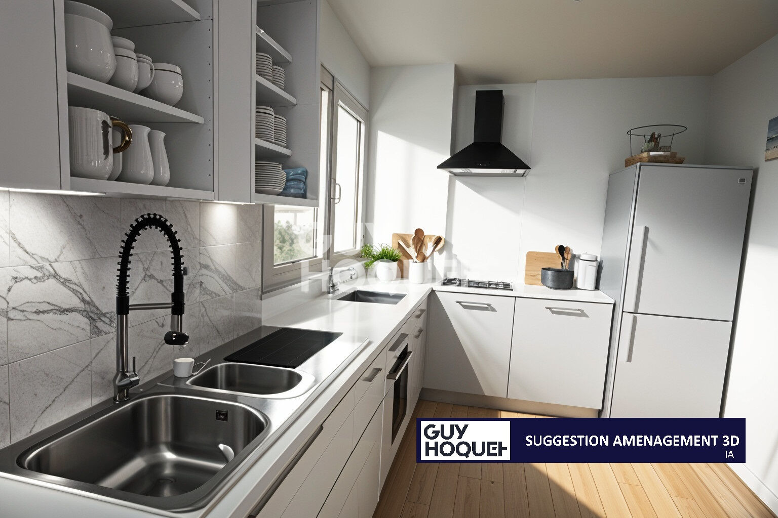 Appartement T4 avec terrasse, box fermé et parking privé