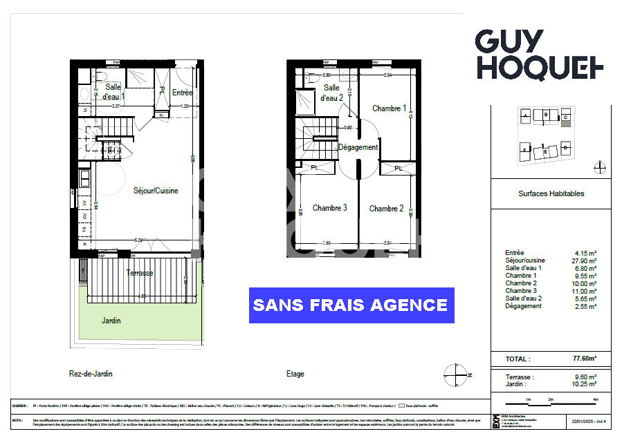 MAISON NEUVE 78 M2 DANS HABITAT PARTICIPATIF