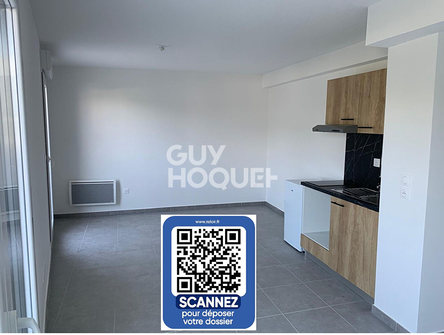 STUDIO RESIDENCE RECENTE: 26.9 m2 AVEC GRAND BALCON