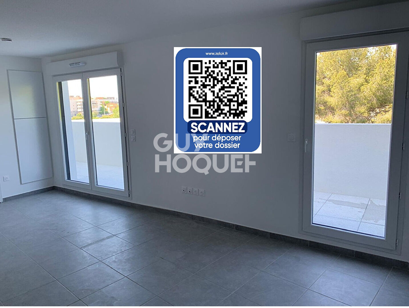 STUDIO RESIDENCE RECENTE: 26.9 m2 AVEC GRAND BALCON