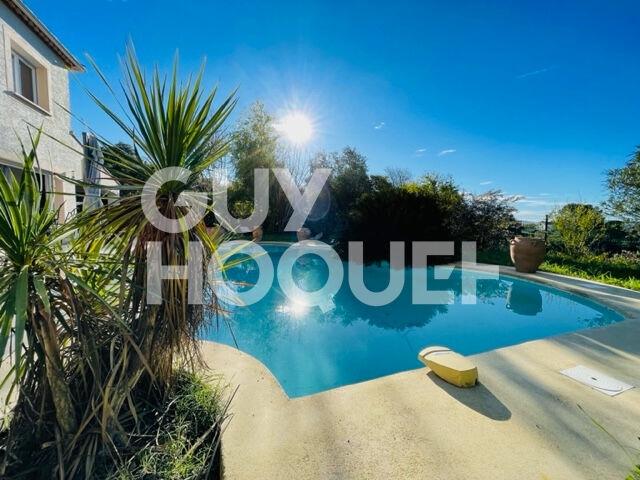 MAGNIFIQUE  VILLA Montpellier 4 chambres sans vis a vis avec vue et piscine