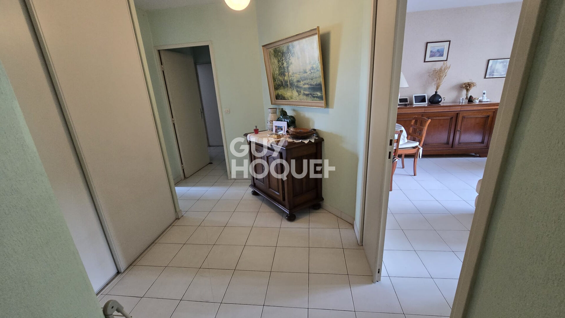 Appartement T3 de 70 m2 et son garage.