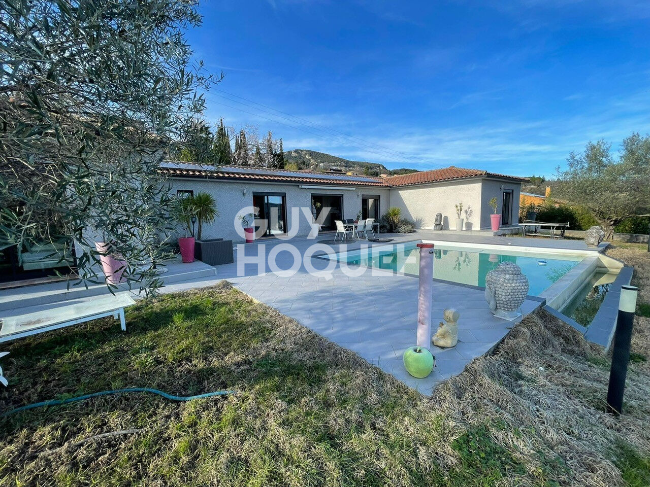 Villa exceptionnelle Lodève 5 pièce(s) 145 m2 - 2 terrains 1332 et 1066 m²