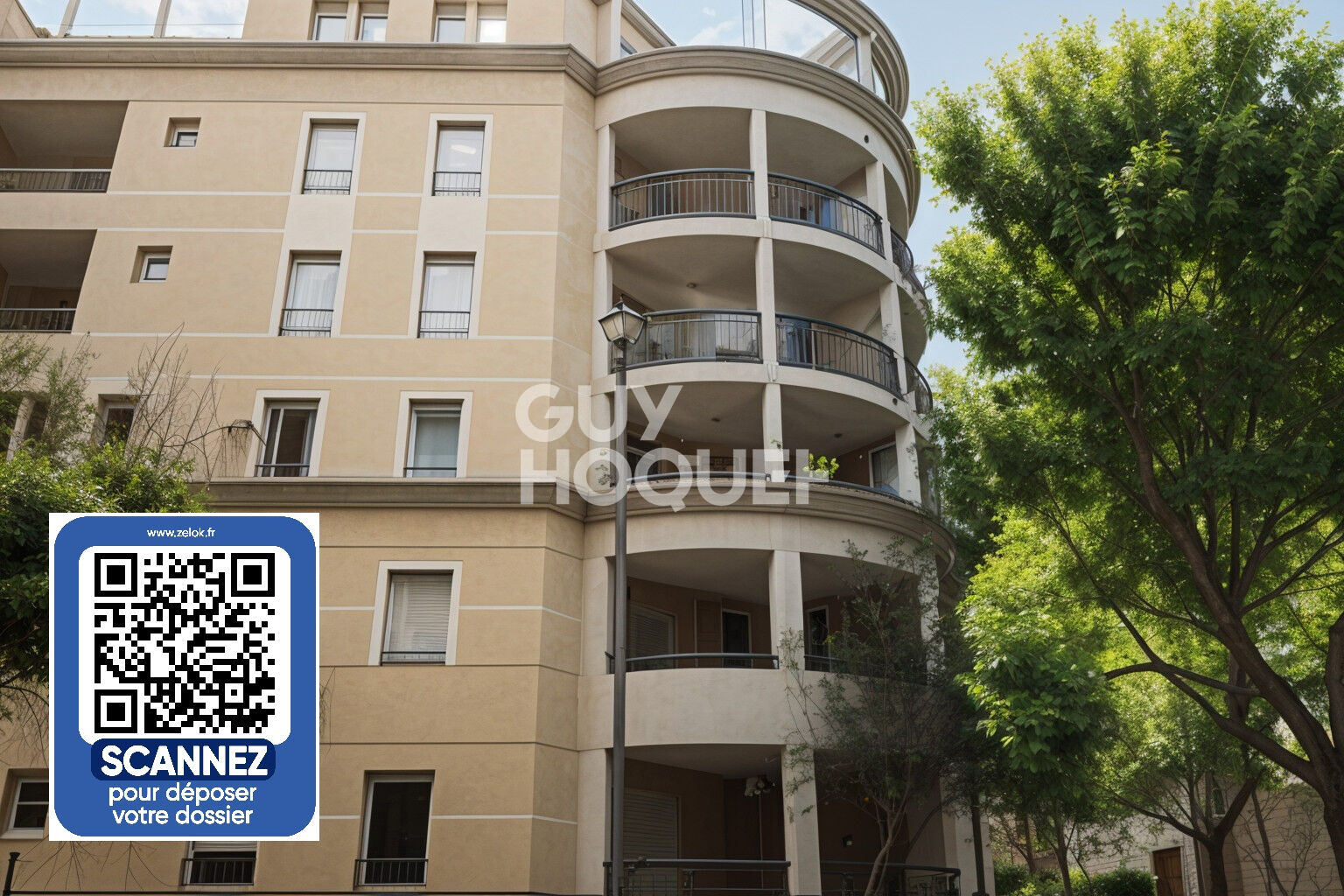 MONTPELLIER T2 NON MEUBLE 38 m2 + BALCON + GARAGE