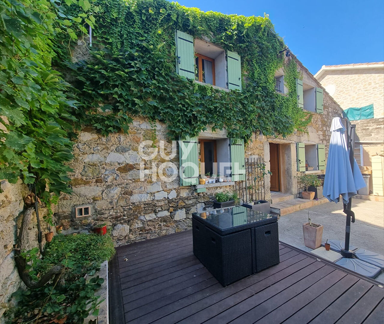 Murviel Les Montpellier- maison 4 pièce(s) 97m2 avec cour