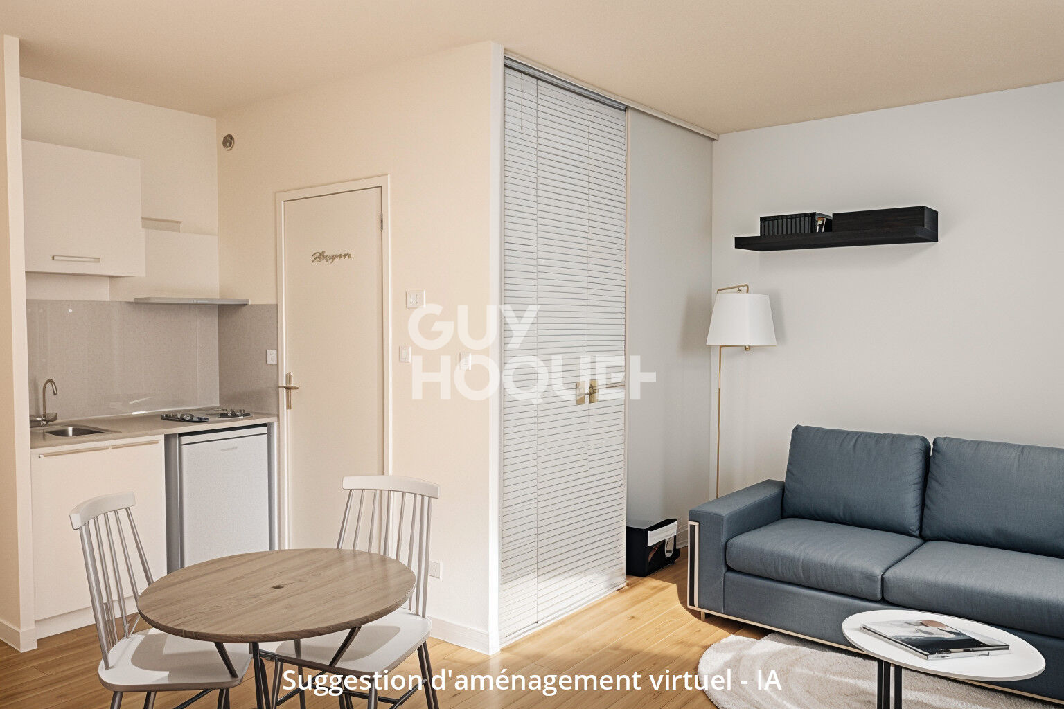 Appartement Montpellier ANTIGONE Studio 21.5 m²- balcon - Parking