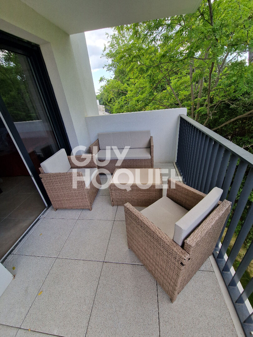 T3 Meublé état neuf 71.7 m2 + balcon + parking