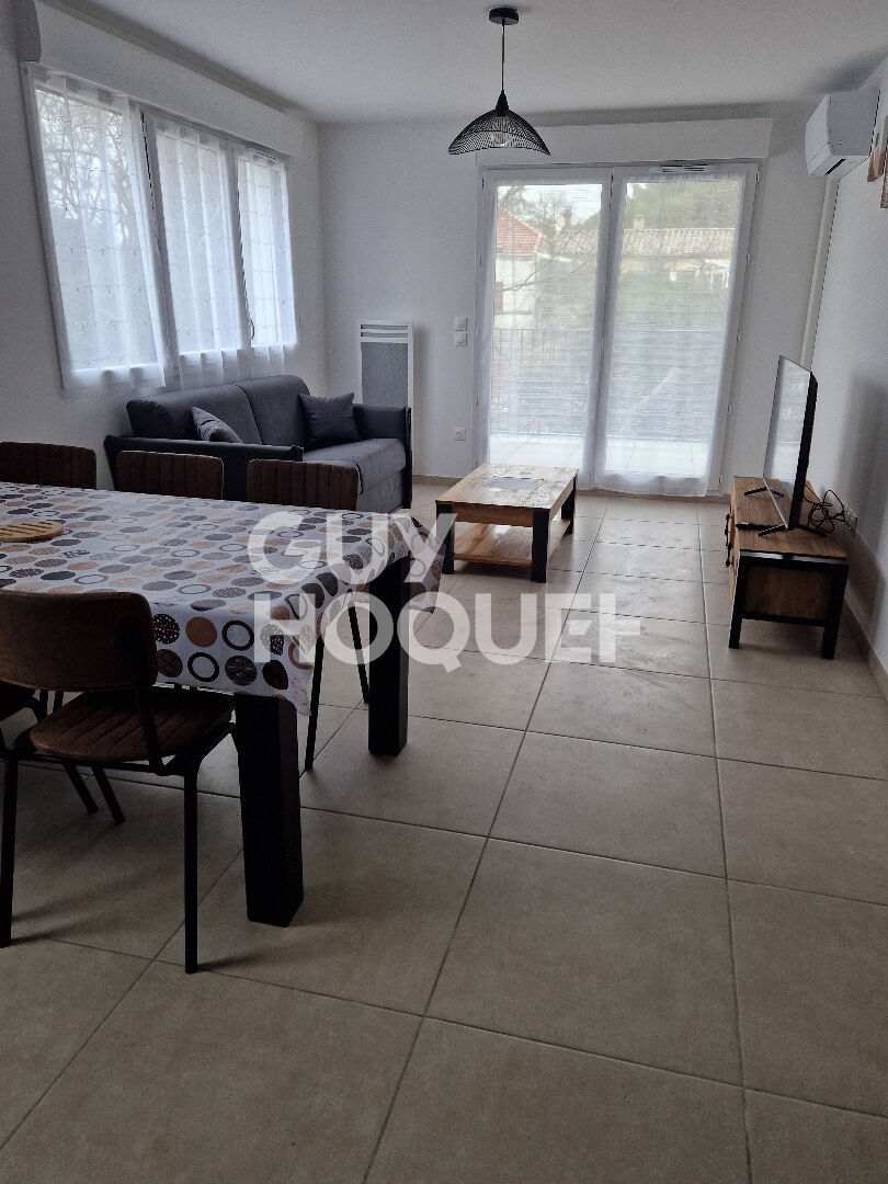 T3 Meublé état neuf 71.7 m2 + balcon + parking