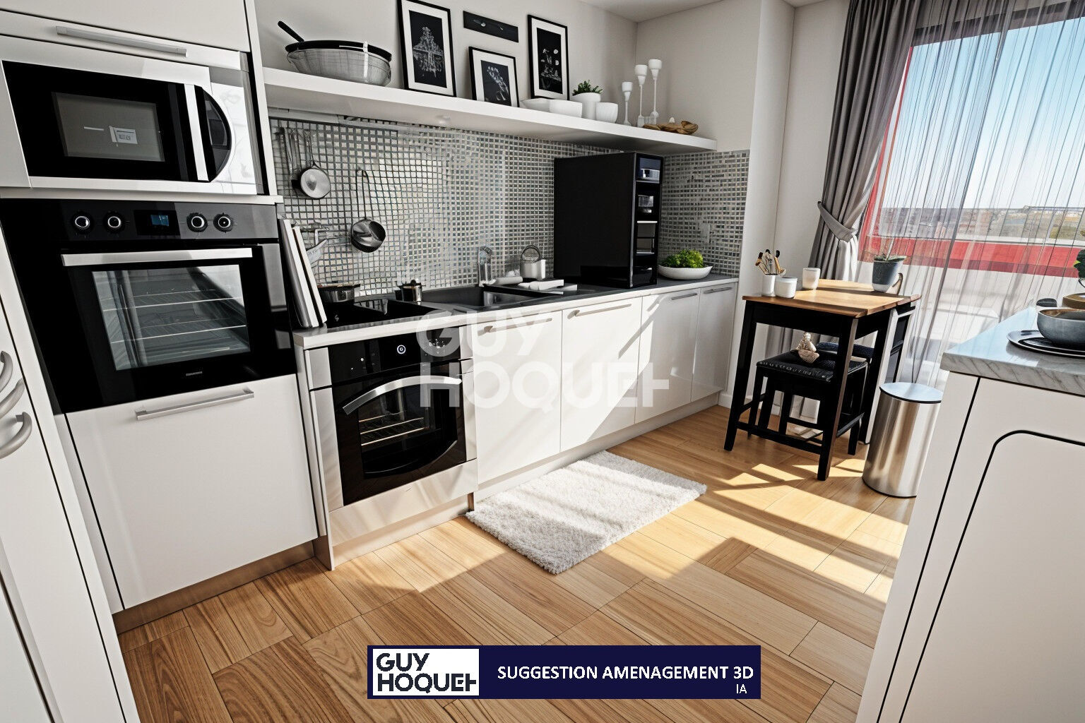 Appartement  Montpellier  Ouest 3 pièces +garage + parking extérieur