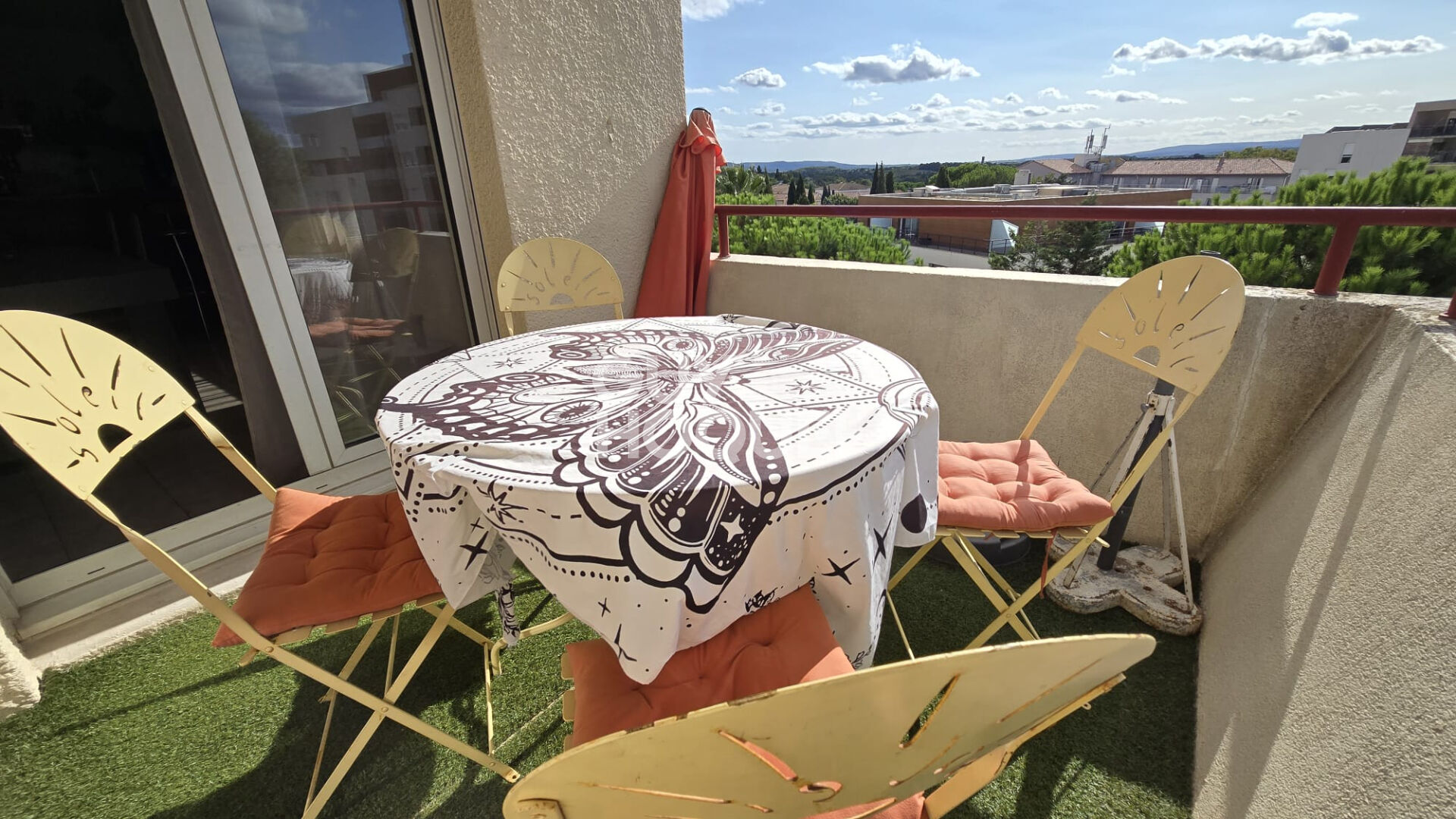 Appartement  Montpellier  Ouest 3 pièces +garage + parking extérieur