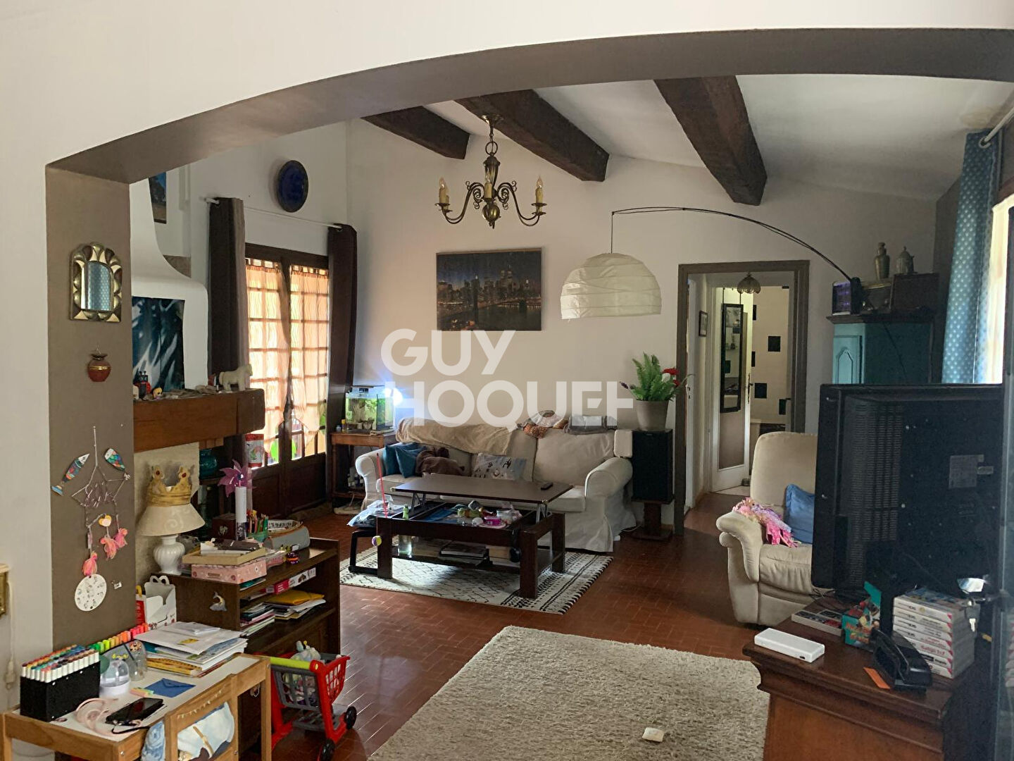 Agréable maison 107 m2 + Terrain 2050  m2: VUE PIC SAINT LOUP