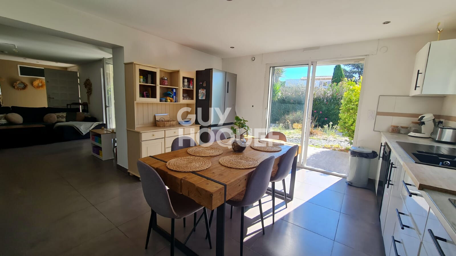 Appartement  rdc dans maison Montpellier 3 pièce(s) 80 m2+ terrain de 400 m²