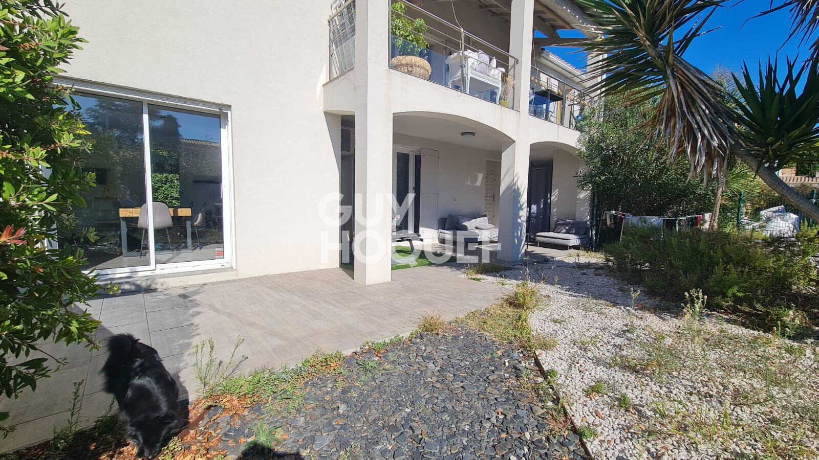 Appartement  rdc dans maison Montpellier 3 pièce(s) 80 m2+ terrain de 400 m²