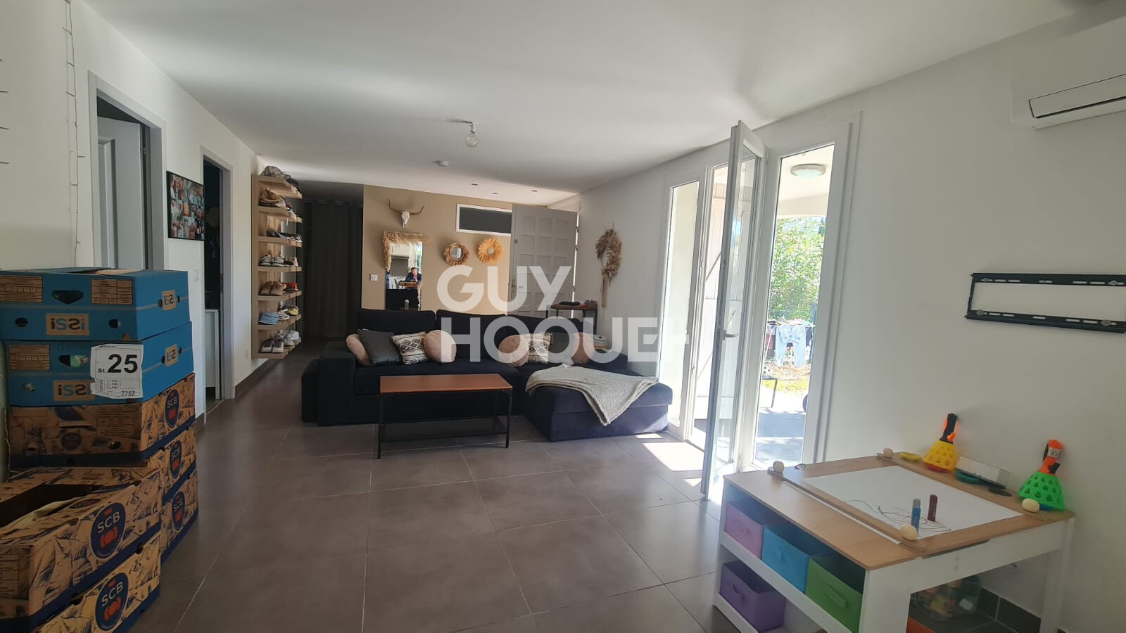 Appartement  rdc dans maison Montpellier 3 pièce(s) 80 m2+ terrain de 400 m²