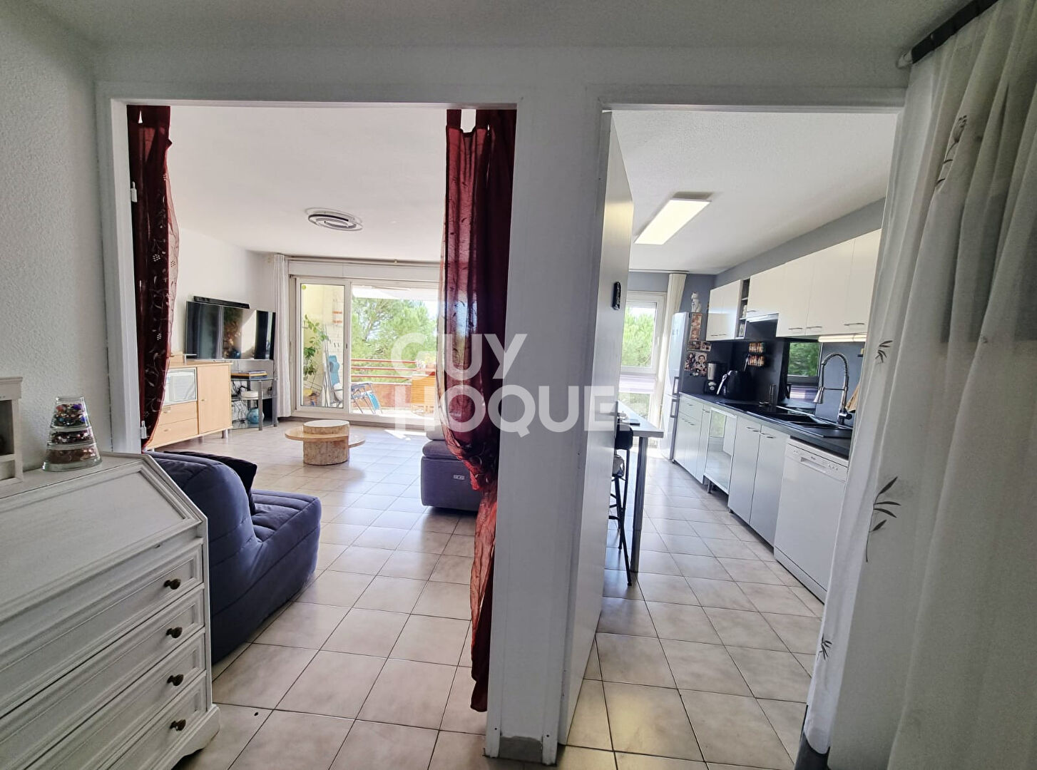 Appartement Montpellier Ouest -3 pièce(s) 64m² - Garage-