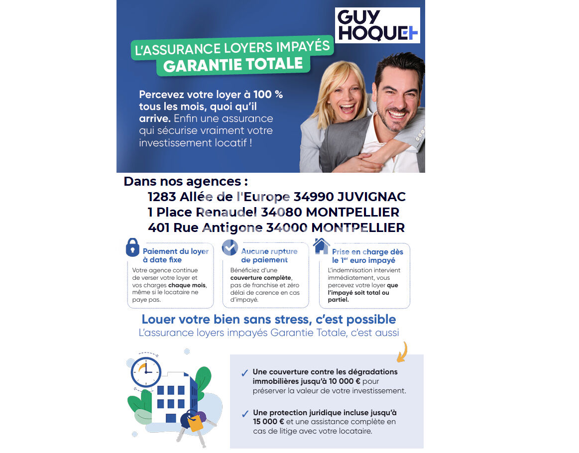 T2 meublé + terrasse + place de parking Vendu Loué