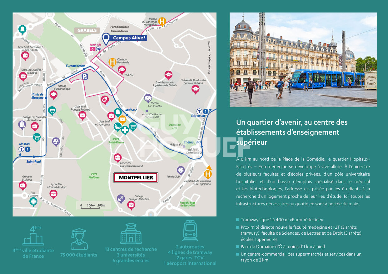 STUDIO MEUBLE RESIDENCE ETUDIANTE MODERNE: ETAT NEUF !