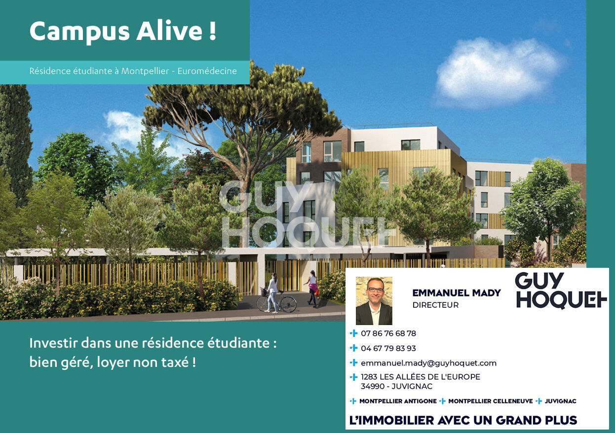 STUDIO MEUBLE RESIDENCE ETUDIANTE MODERNE: ETAT NEUF !