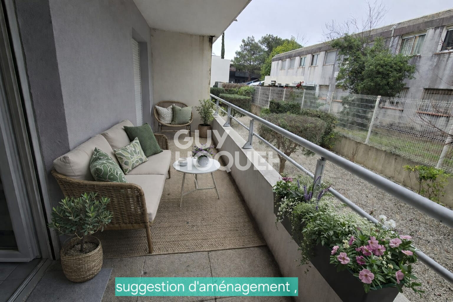 Appartement 2 pièces  Montpellier + parking