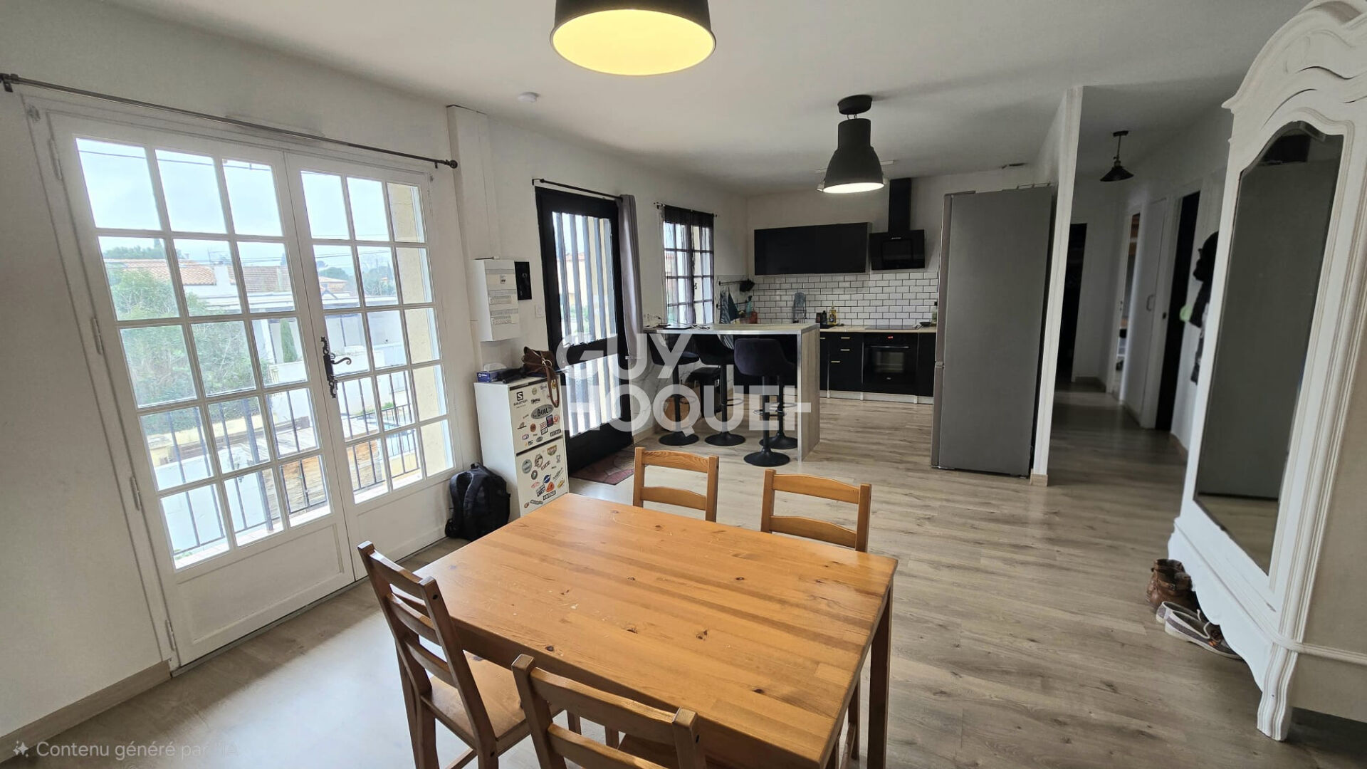 Appartement Canet 4 pièces 79 m2 et son jardin 68 m2