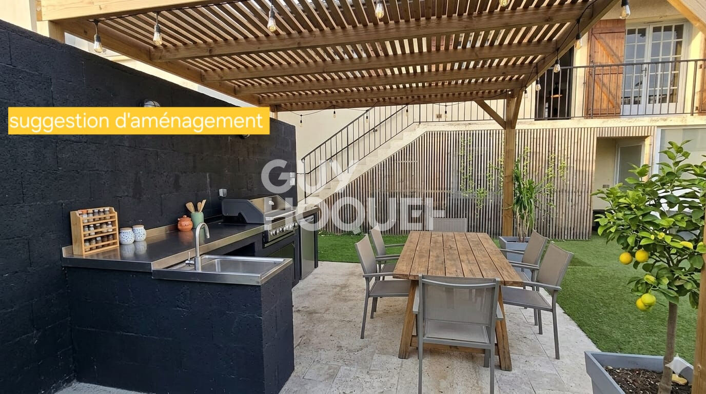 Appartement Canet 4 pièces 79 m2 et son jardin 68 m2