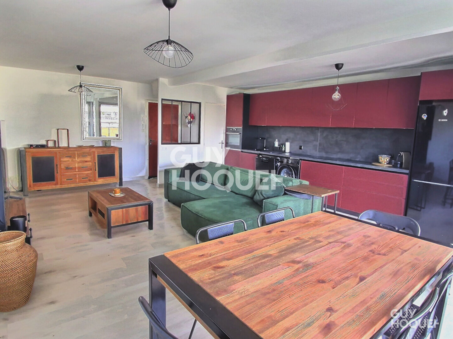 Montpellier ANTIGONE 4 pièces 84 m² - loggia - paking - cave