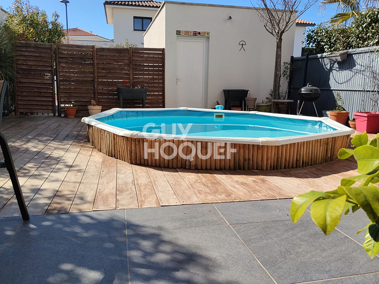 AGREABLE MAISON F4 : 120 m2 + piscine + garage