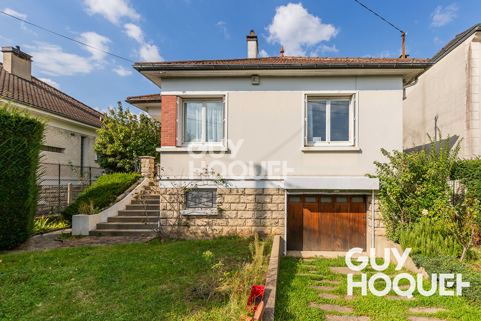 Maison 3 pièces proche Tramway avec Grand Jardin