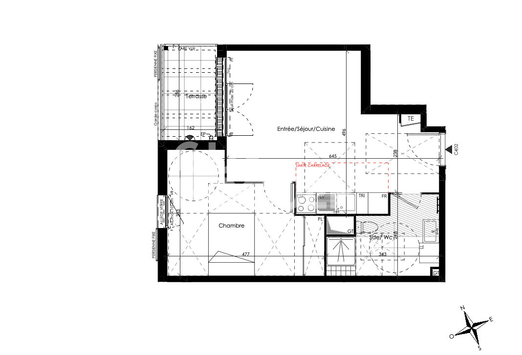 Appartement 2 pièces à louer à Maurepas - Réf. 7744