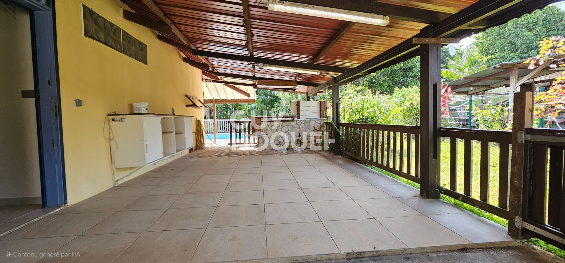 À Vendre  Belle maison T4 familiale avec piscine et jardin arboré à Soula
