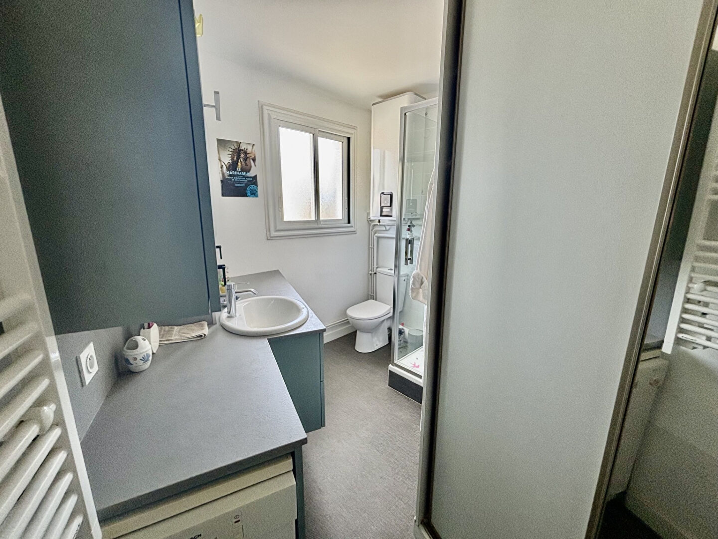 Appartement T1Bis La Baule Les Pins vue mer.