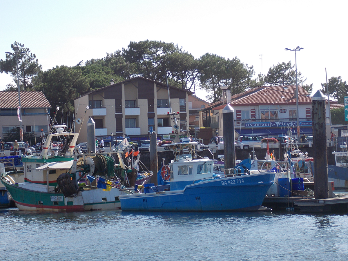 Le port de pêche de CAPBRETON