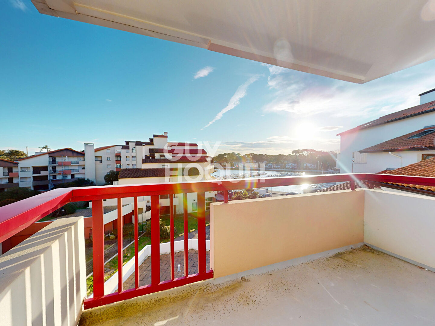 Appartement T3 avec terrasses et aperçu port à Capbreton