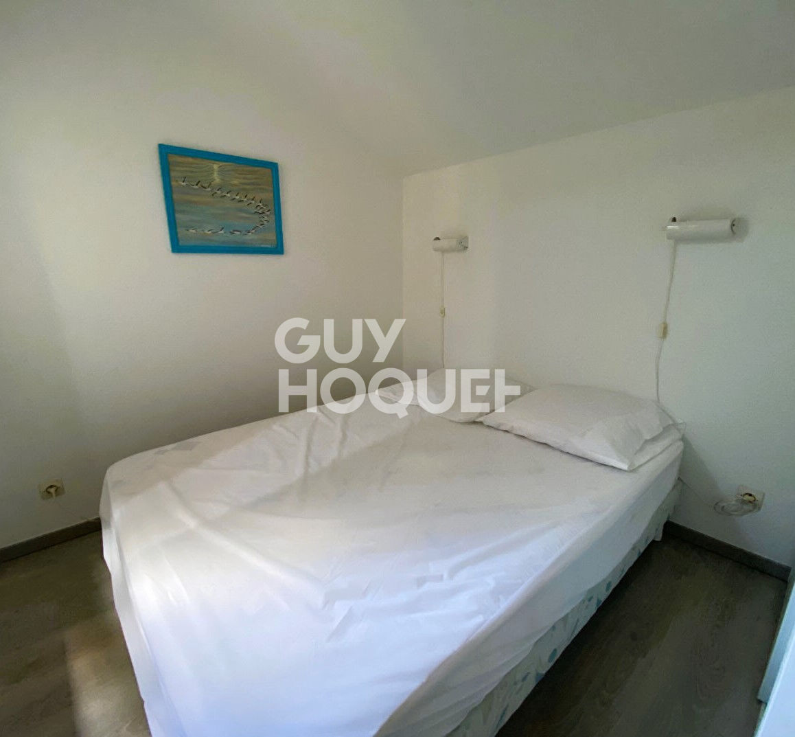 Villa patio mitoyenne derrière la dune de la plage du Santocha