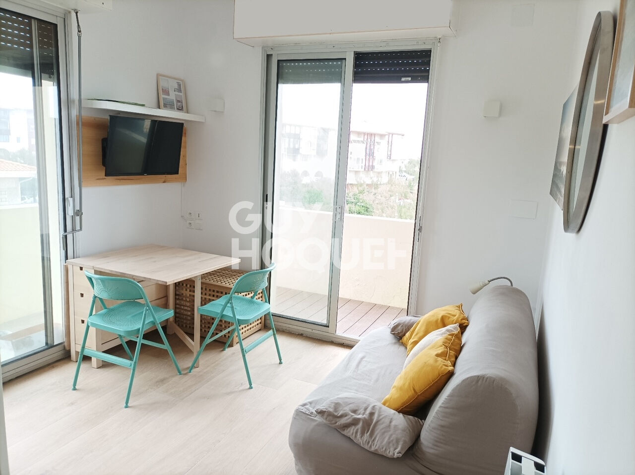 Studio pour deux face à la plage sud d'Hossegor