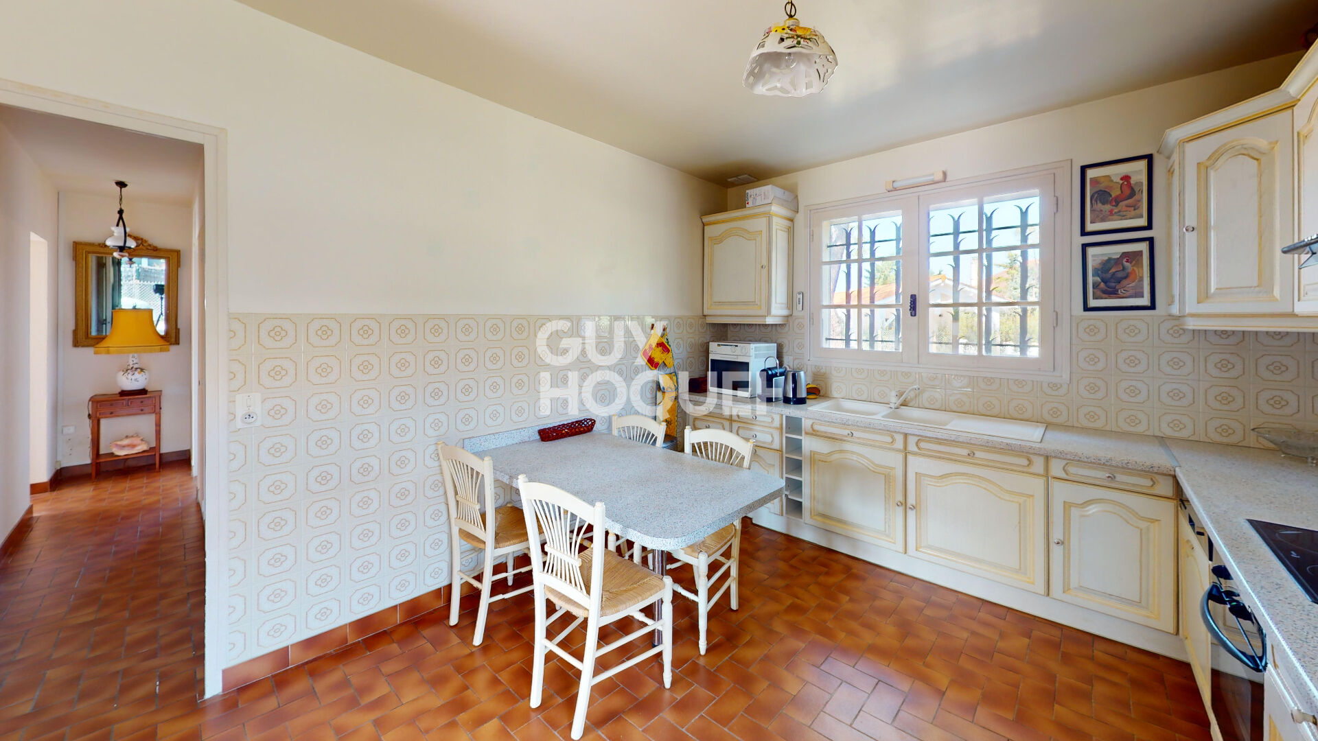 Belle landaise près de la plage de la piste