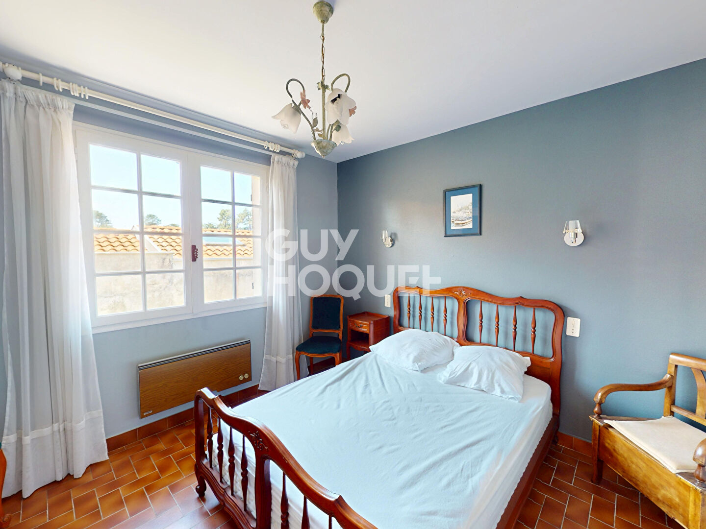 Belle landaise près de la plage de la piste