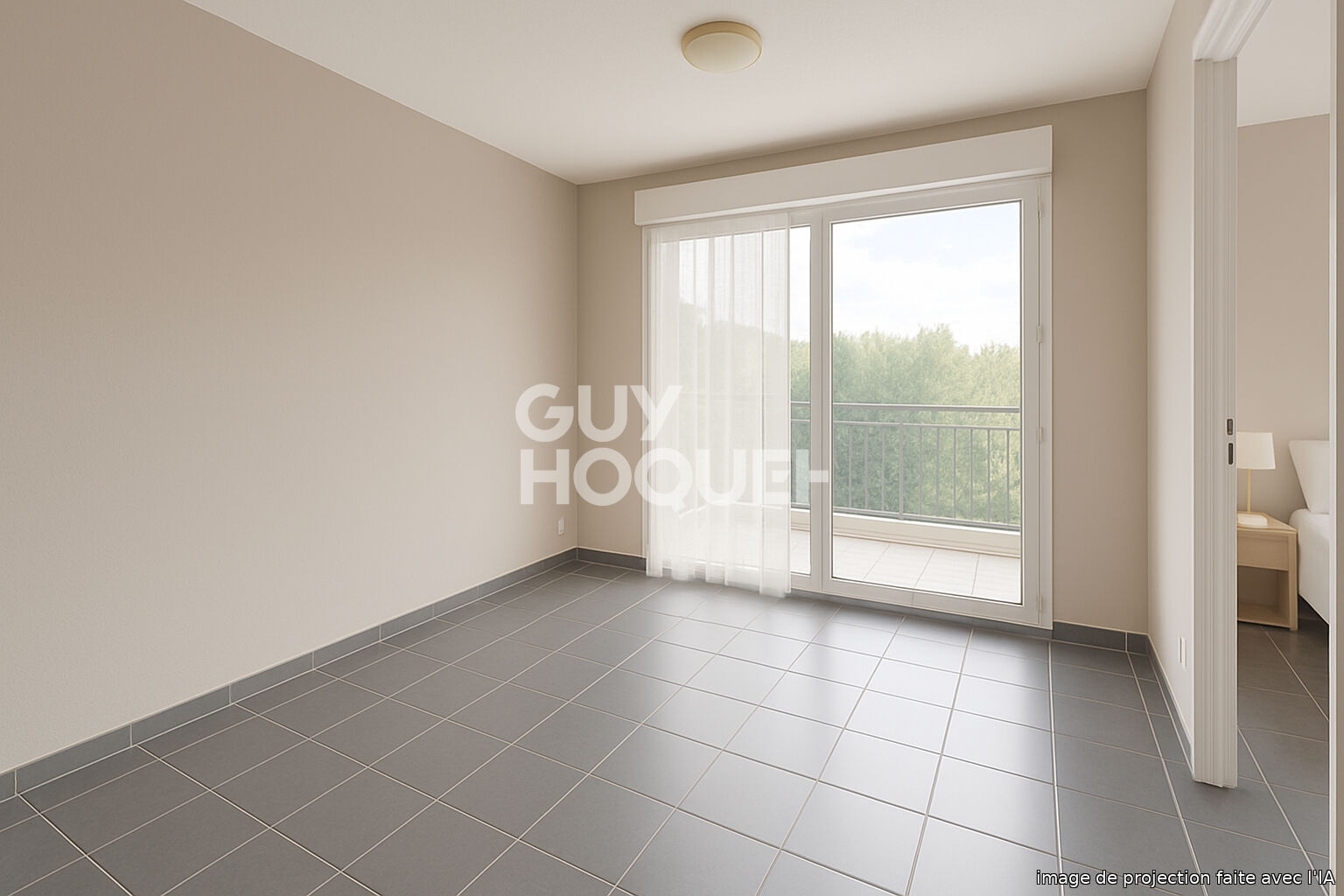 Appartement T4 au calme sans vis-à-vis et proche de toutes les commodités