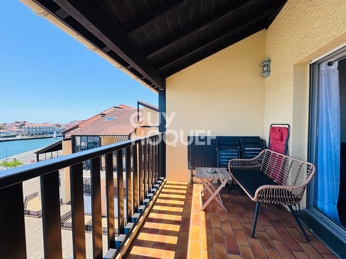 Appartement refait face au port de Capbreton