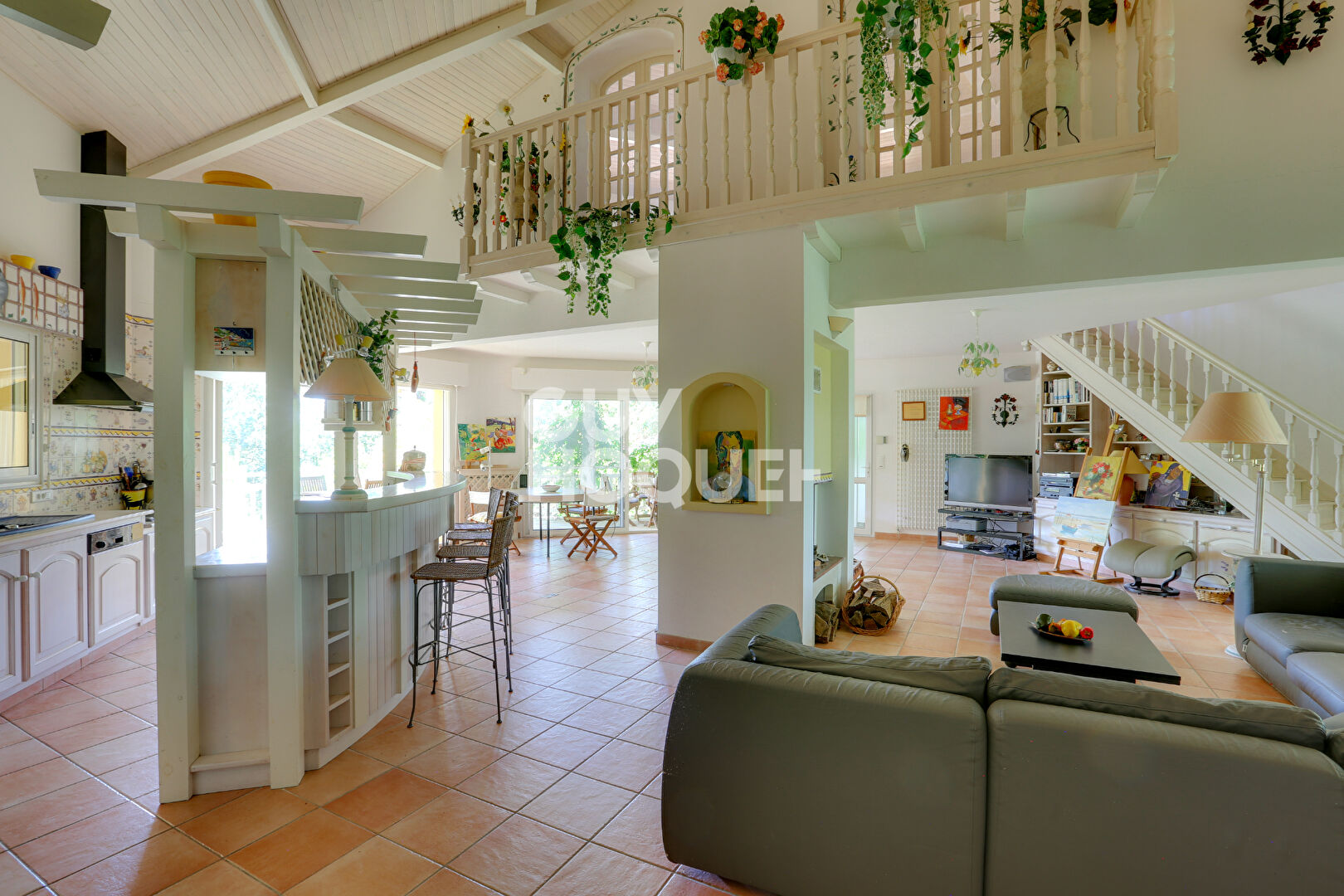 Grande villa atypique au golf de Seignosse